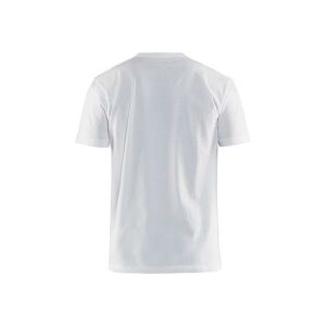 tee-shirt de travail blaklader blanc dos