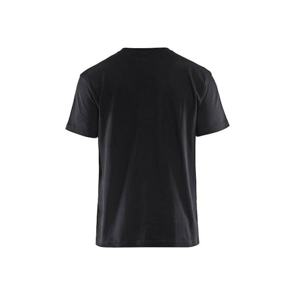 tee-shirt de travail blaklader noir dos